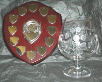 the trophies